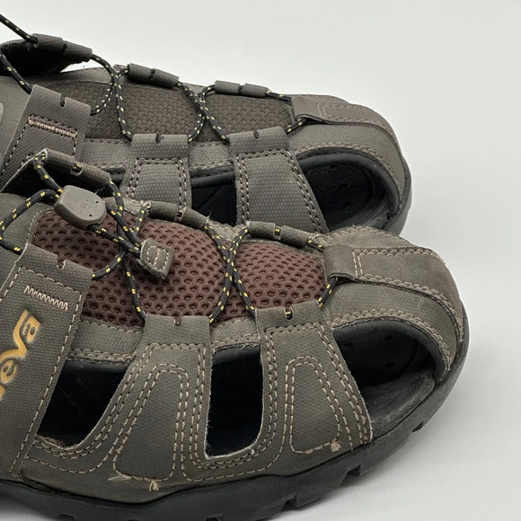 Men\'s US Size 11 Teva Forebay #1001116 Sport‎ Sandals Water Hiking Brown ShocPad main image 8